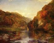 托马斯 莫兰 : Autumn on the Wissahickon